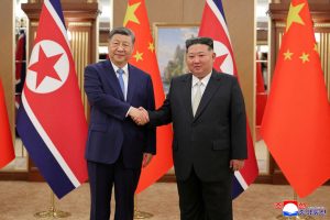 North Korean, Chinese leaders agree to boost ties at Pyongyang summit